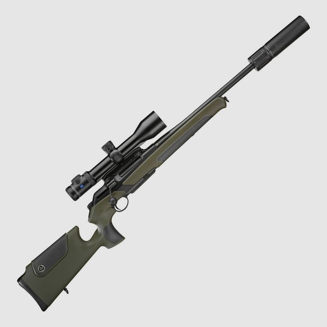Silenzioso Merkel HLX Suppressor calibro 7,6 - 9,3 mm calibro HLX .30 - 5,6-7,62 mm