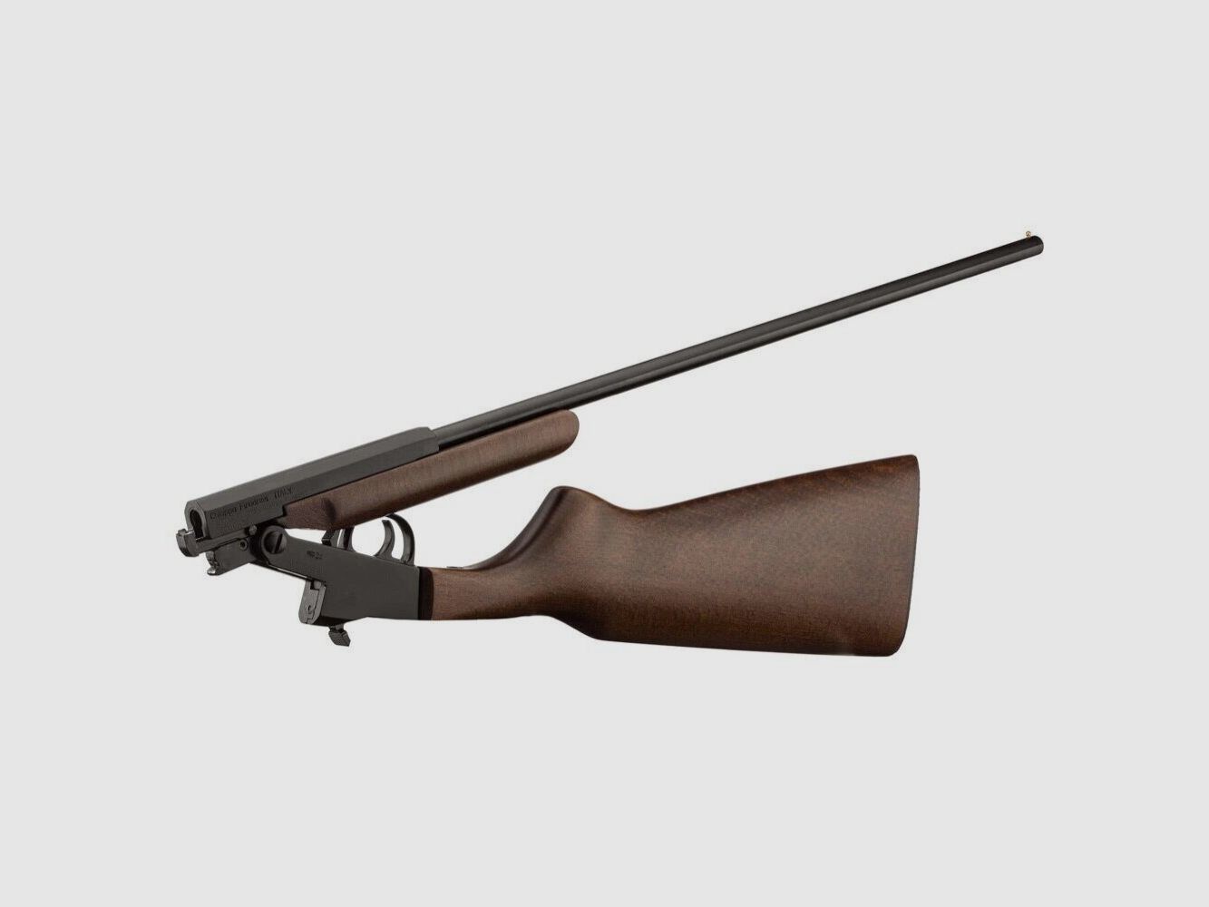 Carabine pliante monocoup Little Badger bois Cal. 9 mm Flobert Finition: Bronzée, image 1 sur 8