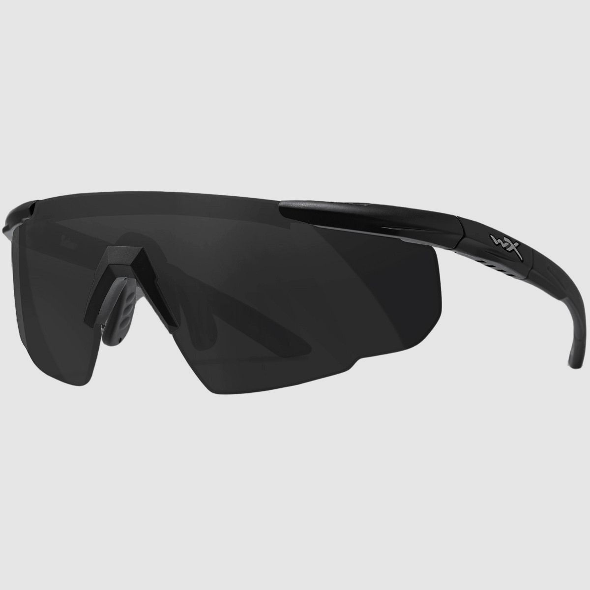 Wileyx - Okulary ochronne SABER ADVANCED, Wizjer: Smoke, Oprawki: Matte Black - 302, zdjęcie 1 z 6