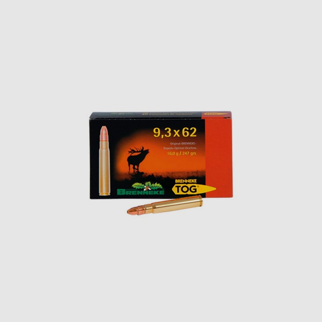 Brenneke 9.3x62 TOG 247 gr
