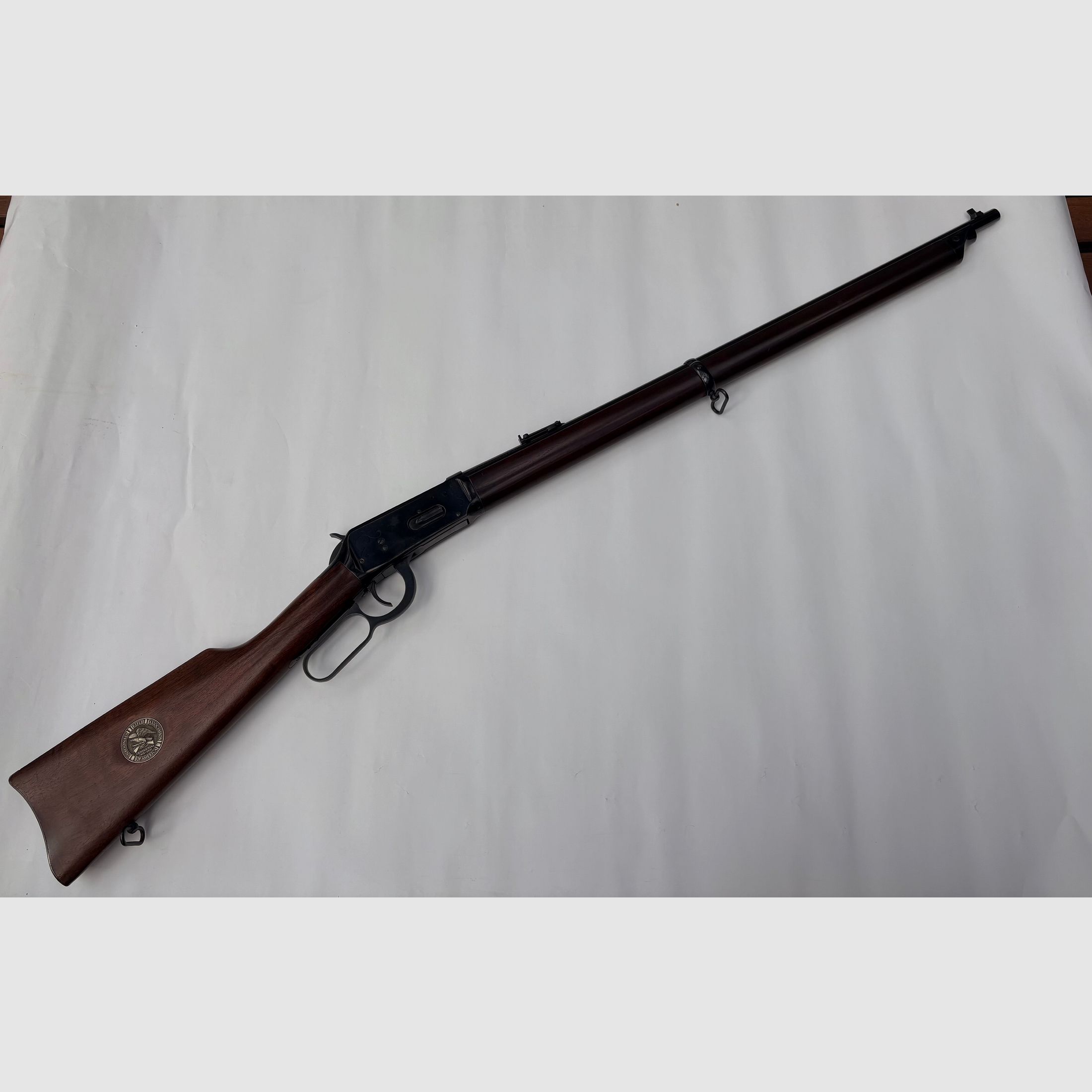 NRA Centennial Musket Onderhevelrepetitie 1971 30-30 Win