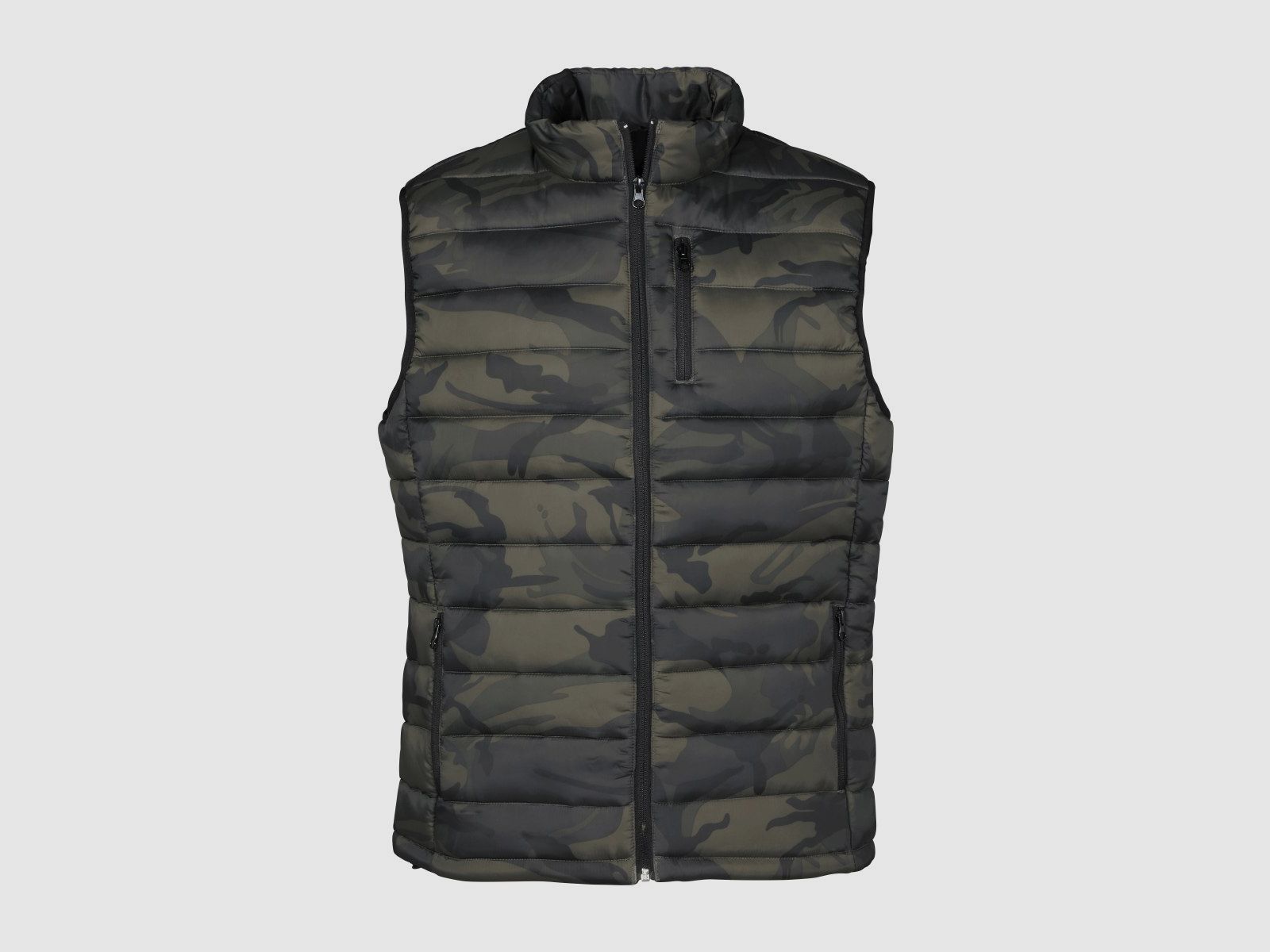Percussion Steppweste Camo Trek Camo Khaki
