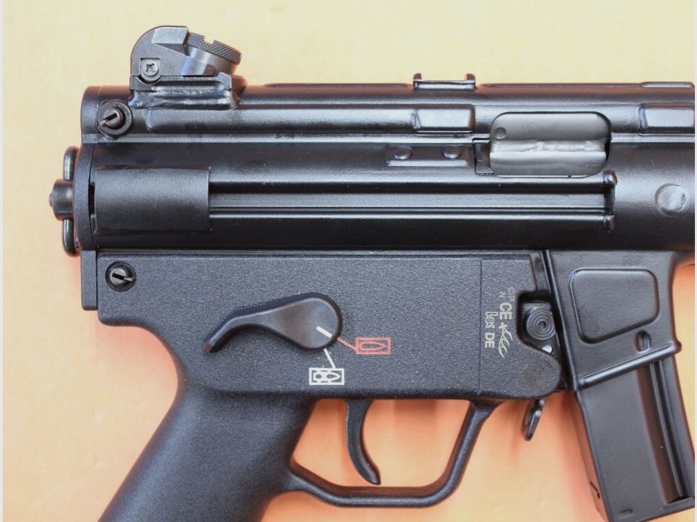 Heckler & Koch Pistola 9mm Luger Heckler & Koch/H&K SP5K-PDW Sistema H&K HK94/MP5K, canna da 150mm con filettatura/3-lug, immagine 6 di 8