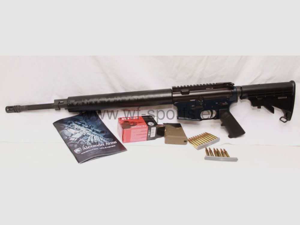 Alexander Arms 20" en .223rem www.wf-sports.eu