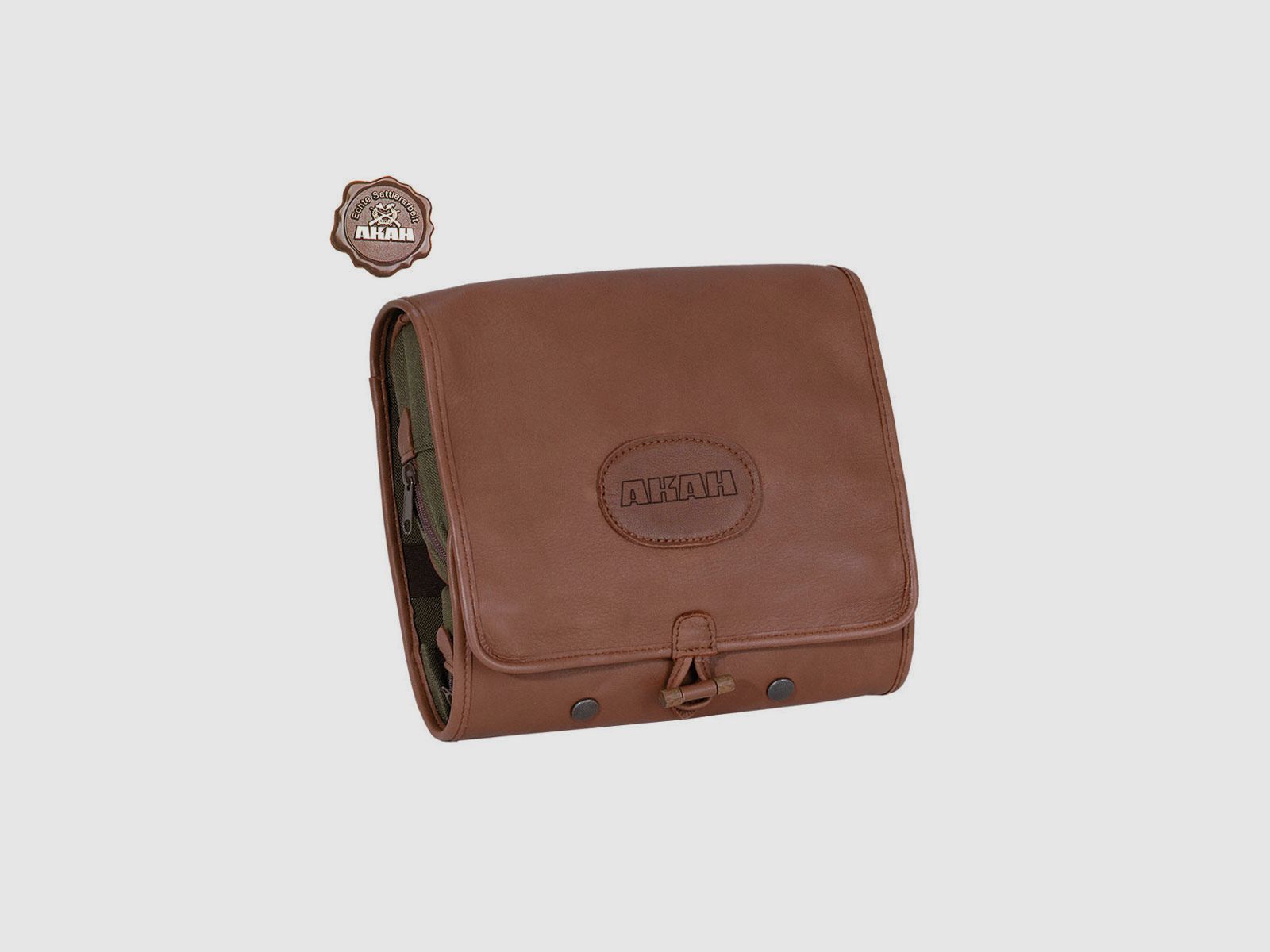 AKAH Waschetui aus Elchleder