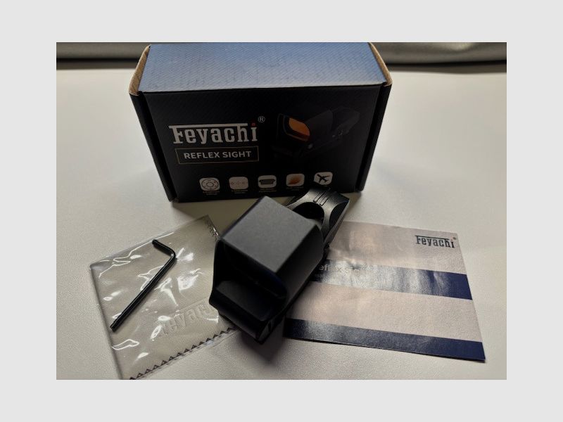 Feyachi RS-30 Red Dot - Red dot sight for Picatinny - 4 different reticles - red