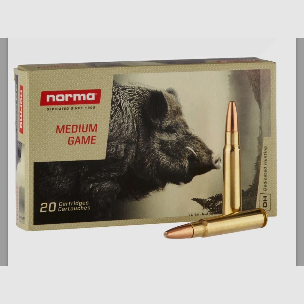 Norma 8x57 IS Vulkan 12.7g/196grs. 70 shots