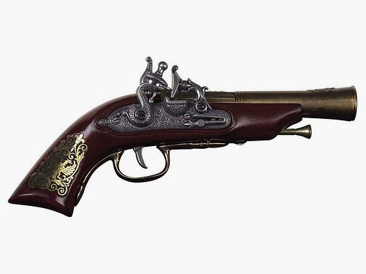 Pistolet à silex historique