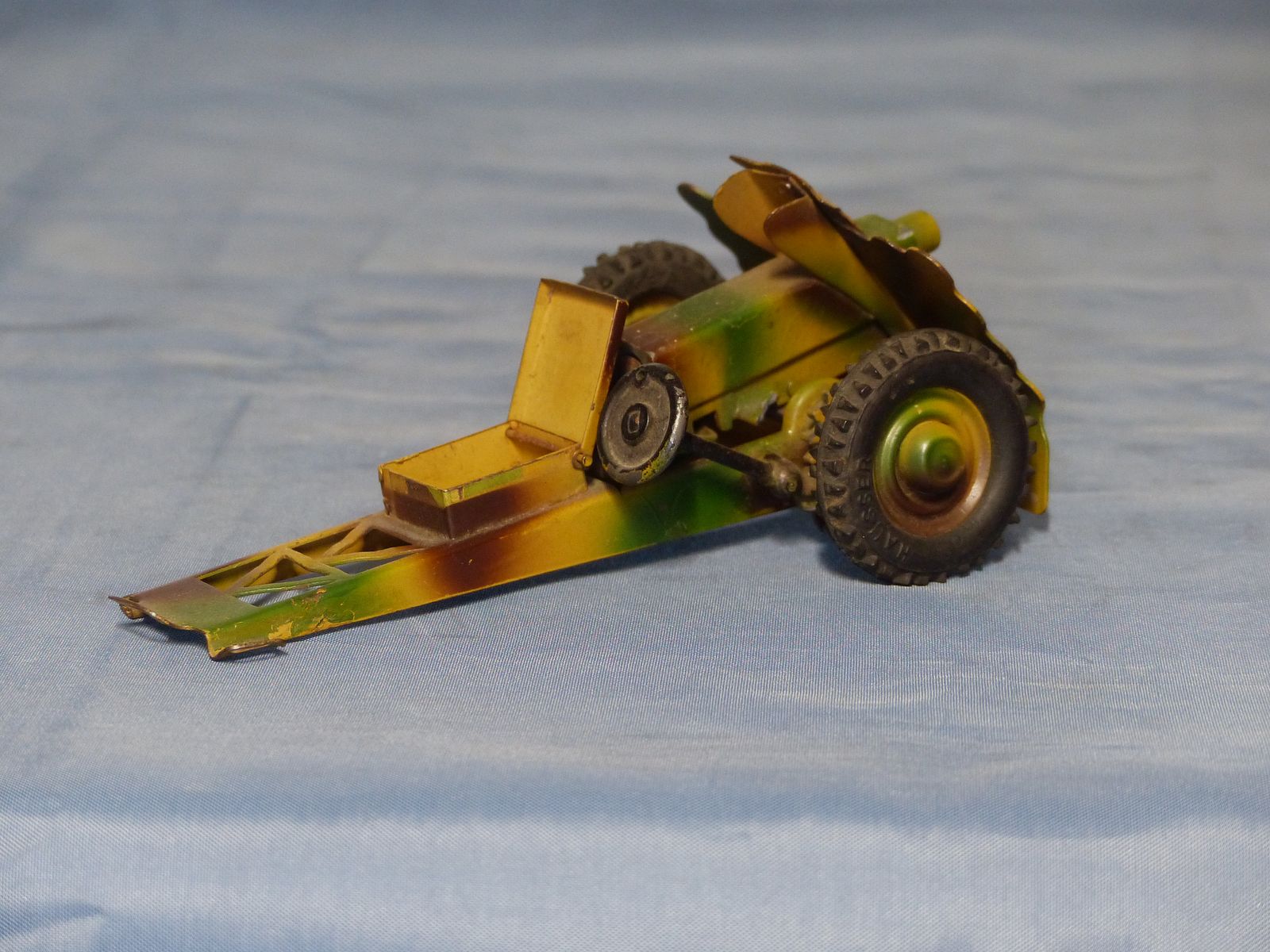 Blechspielzeug Hausser Elastolin Mörser Wehrmacht WK II WK 2 um 1937
