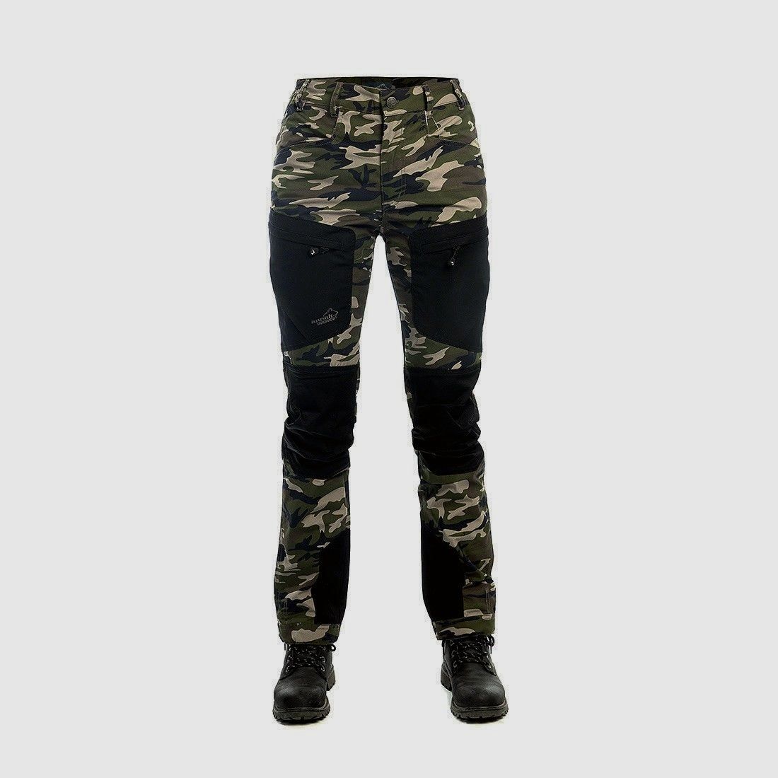 Arrak Outdoor Active Stretch Broek Dames Lang Camouflage - 38L