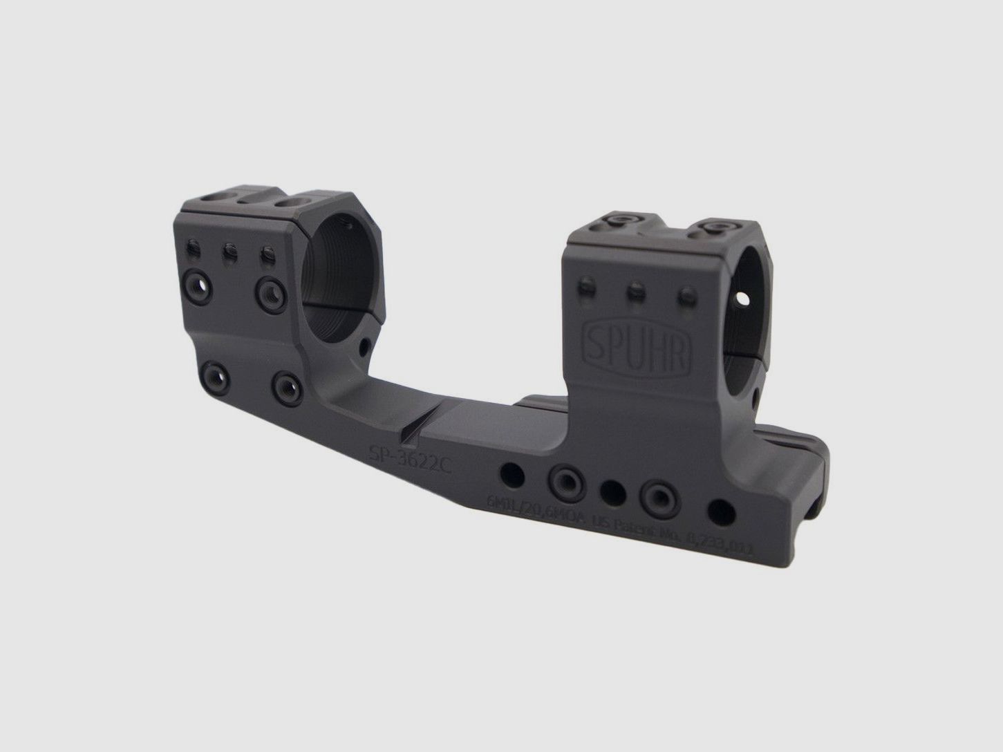 Spuhr Ø30 H38mm 20,6MOA Cantilever / versetzte Blockmontage Gen3