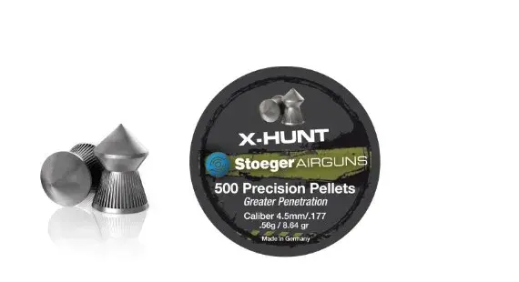 Box mit 500 Diabolos Stoeger X-Hunter Kaliber 4,5, Bild 2 von 2