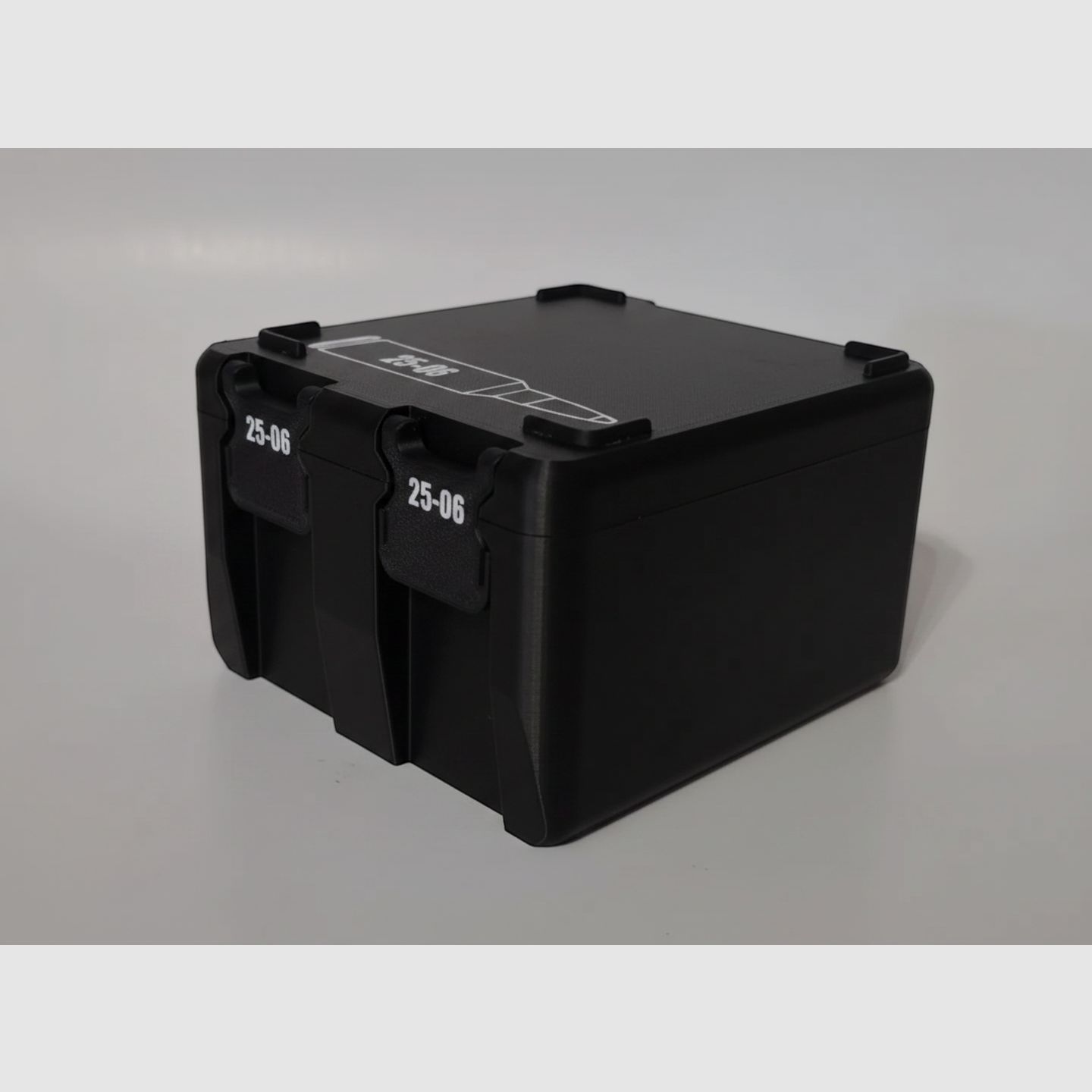 Filamelt Munitionsbox / 25-06 Remington / 'Klapp- / Rastdeckel' / Patronenbox, Ammo Box