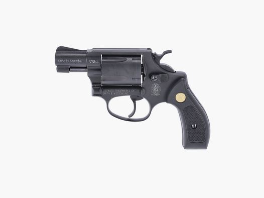 Smith & Wesson Chiefs Special Revolver a Salve 9 mm R.K. nero