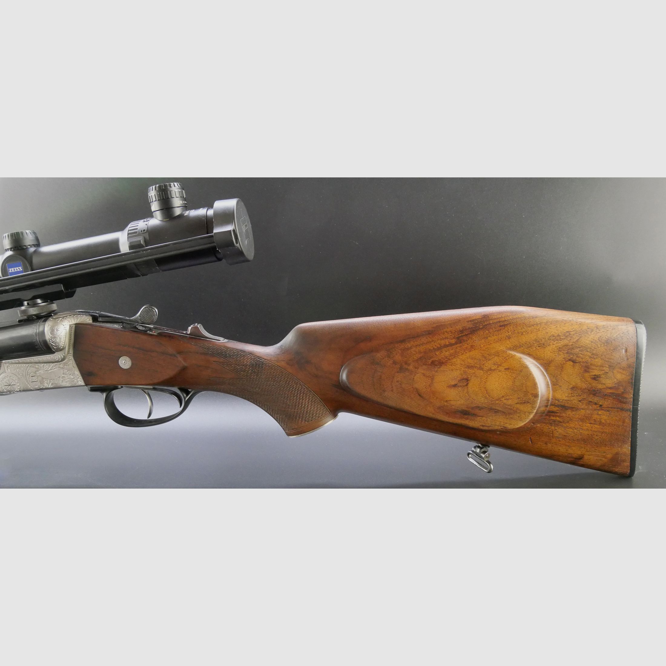 Krieghoff Trumpf - Standard drilling with separate ball clamps 7x65R; 12/70 + insert barrel