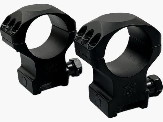 Anillos Picatinny VectorOptics X-ACCU de 30 mm 1,25 pulgadas de perfil medio