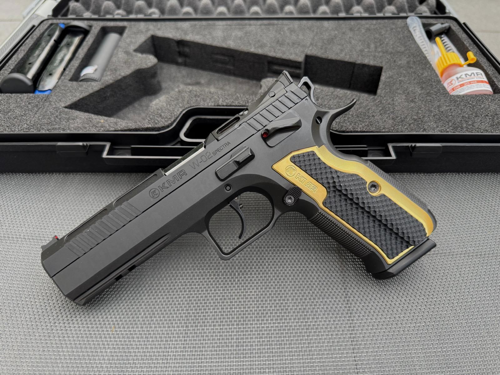 GRIPS KMR MODULAR SANDPAPER BRASS (MESSING) | W-02 CUDA/UMBRA, Bild 3 von 5