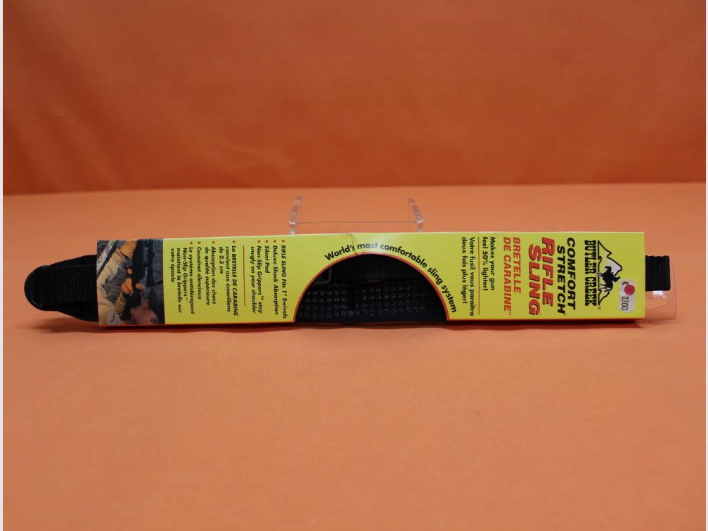 Butler Creek Butler Creek Comfort Stretch Rifle Sling (80013): Trageriemen Neopren schwarz gepolstert