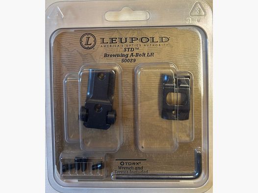 Leupold STD Basi Browning A-Bolt, 2 Pezzi, Standard, Lucido