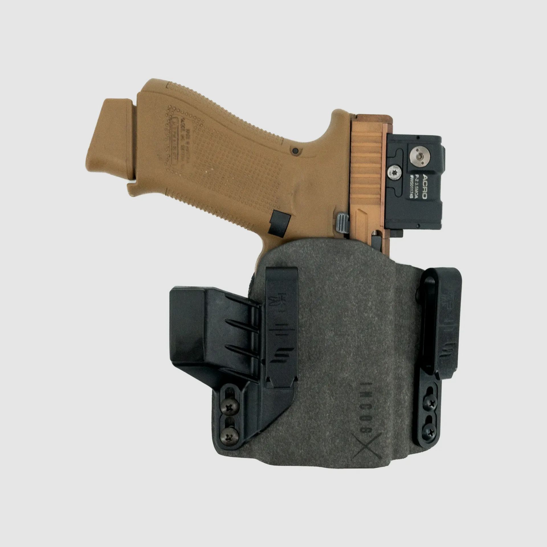 Incog X Holster for Glock G17/19 Compact Light (Grey) - Haley Strategic/Safariland, billede 1 af 6