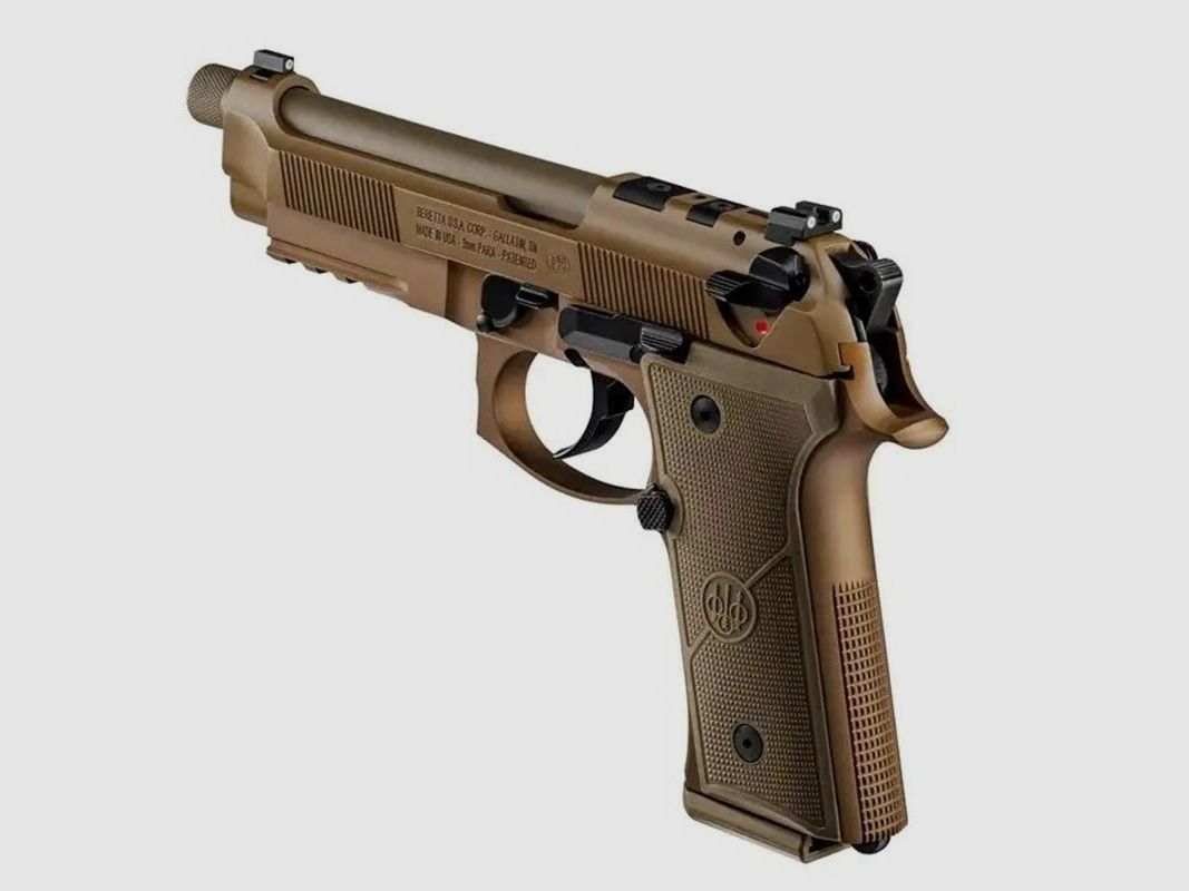 Beretta M9 A4 G FDE pistool kal. 9x19, afbeelding 4 van 7