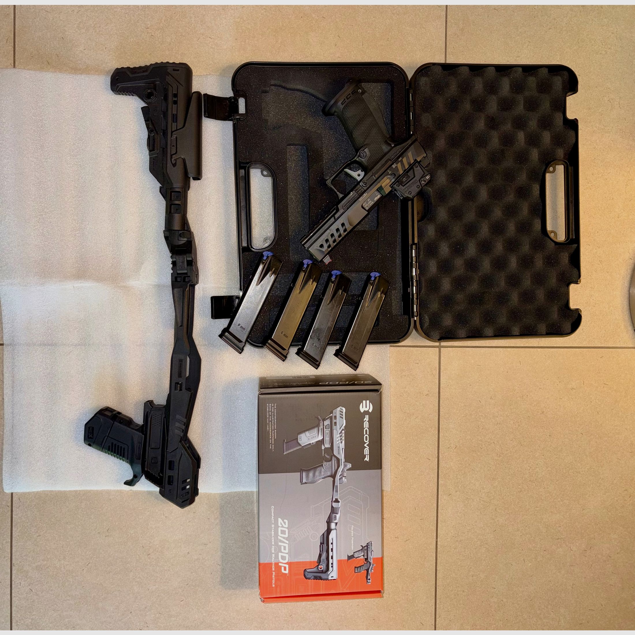 WALTHER PDP Match 5‘‘ OR (9mm x 19, Full Size)