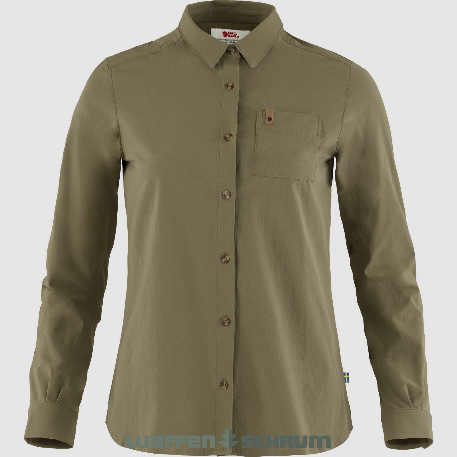 Chemise Fjällräven Övik Lite Verte
