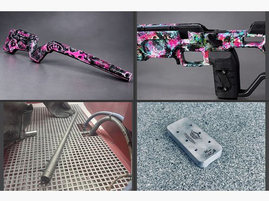Revêtement CERAKOTE & Gravure Laser | Designs Personnalisés