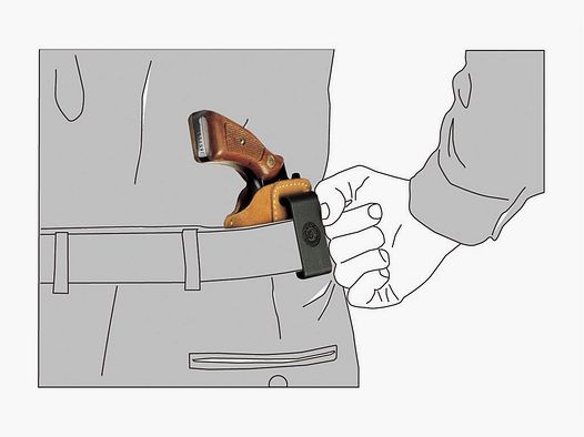 INTERNE CORDURA HOLSTER VOOR GEMIDDELDE WAPENS VEGA HOLSTER I 241