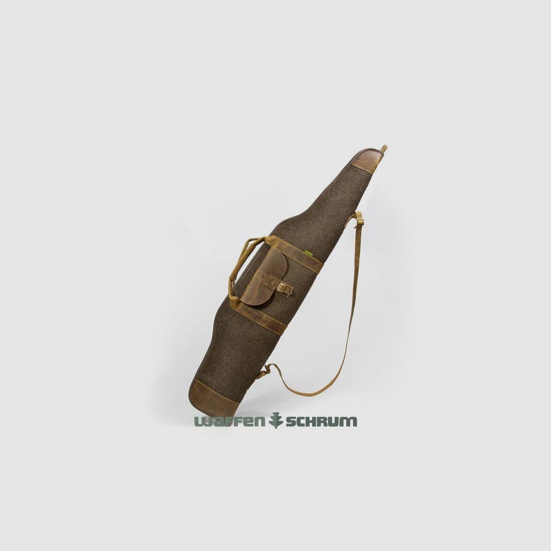 Waldkauz Büchsenfutteral ''Waldläufer'' / Länge 110cm / Braun