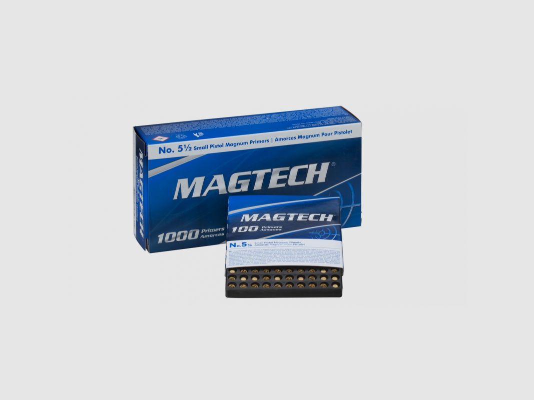 MAGTECH SMALL PISTOL MAGNUM ZAPALNIKI 1000 SZT