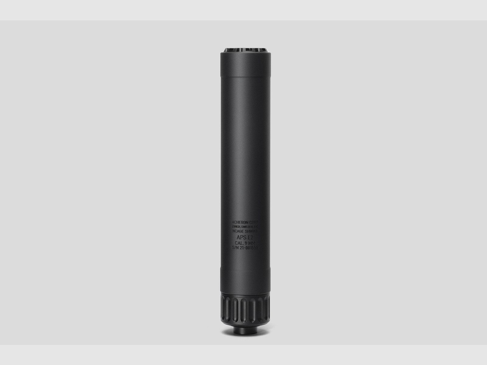 Silencieux Acheron Corp APS E2 9mm filetage 1/2"x28 UNEF, image 2 sur 3