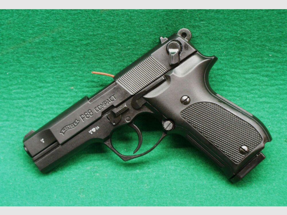 Walther P88 blank firing pistol, black