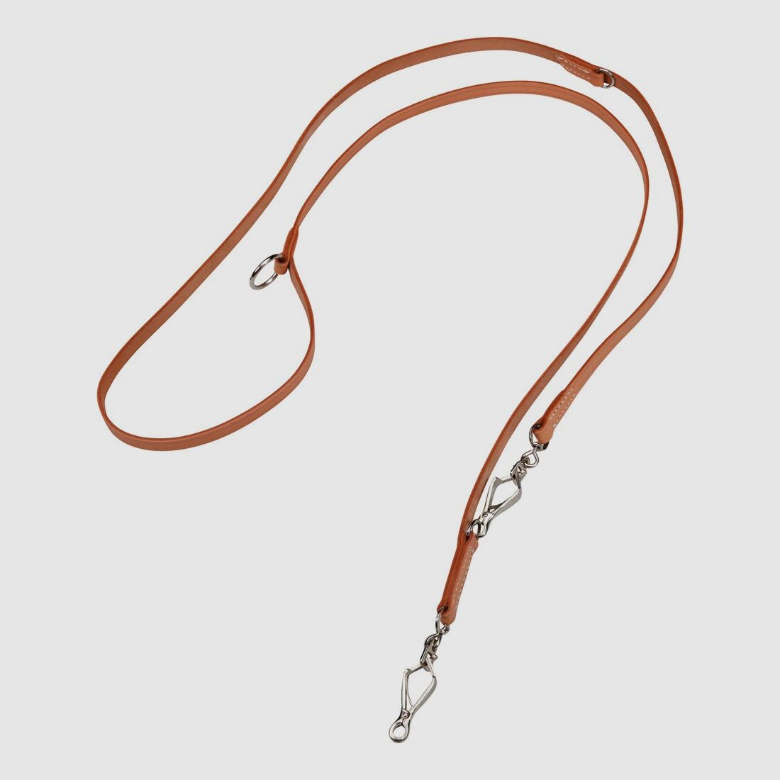 Heim Universal leather leash – 3-way adjustable