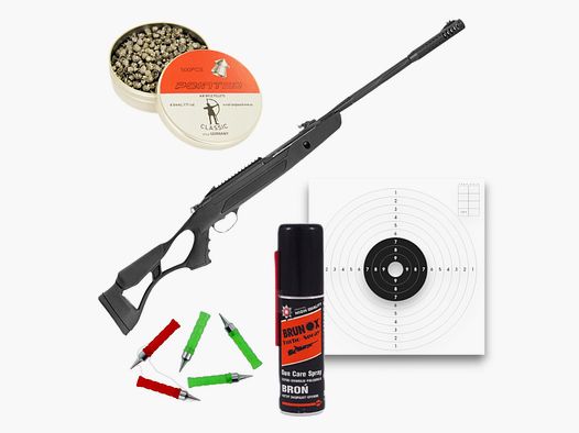 Wiatrówka Hatsan AIRTACT ED 4,5mm - zestaw