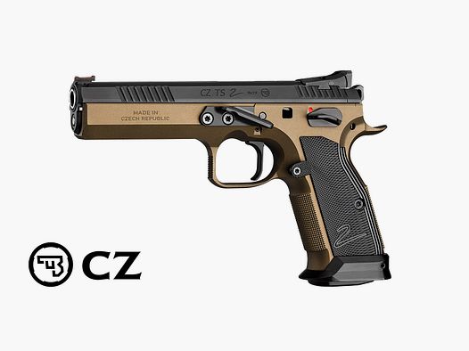 CZ 75 TS 2 Deep Bronze 9mm Luger