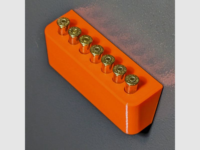 Supporto magnetico per munizioni per cartucce per armadietto delle armi - Accessorio per armadietto delle armi, immagine 7 di 7