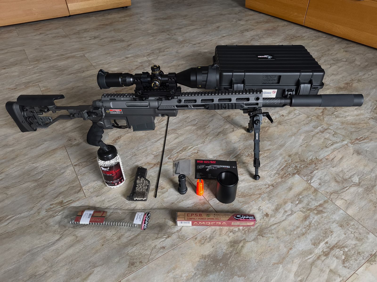 Ares MSR-303 sluipschuttersgeweer - Titan Grijs