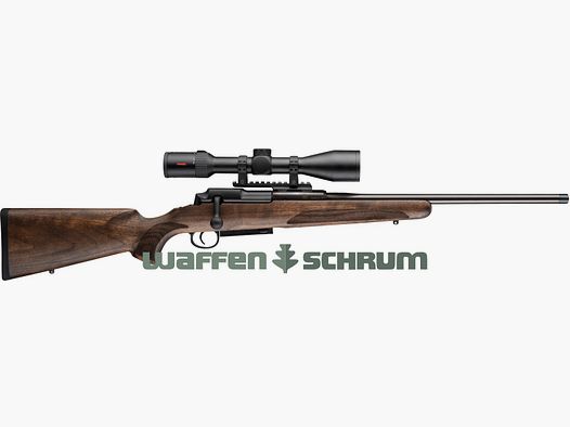 Offerta completa Mauser M25 Pure / Set Mauser 25 Pure incluso cannocchiale con montaggio rimovibile, silenziatore opzionale