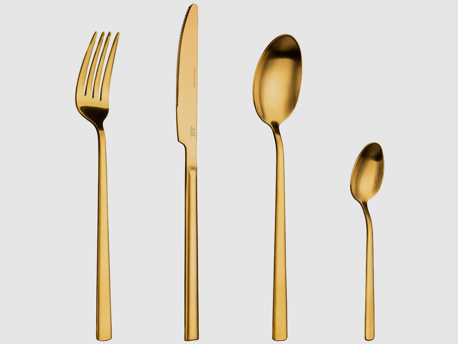 Cutlery set Fairbanks, gold, image 2 of 11