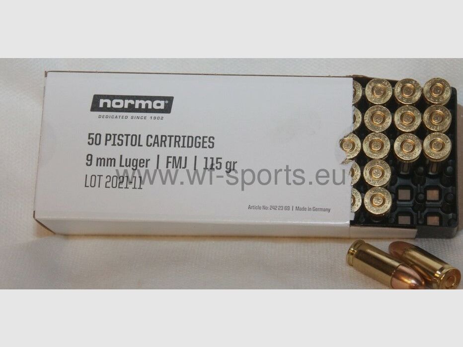 NORMA 9x19 VLM 20x50 1000