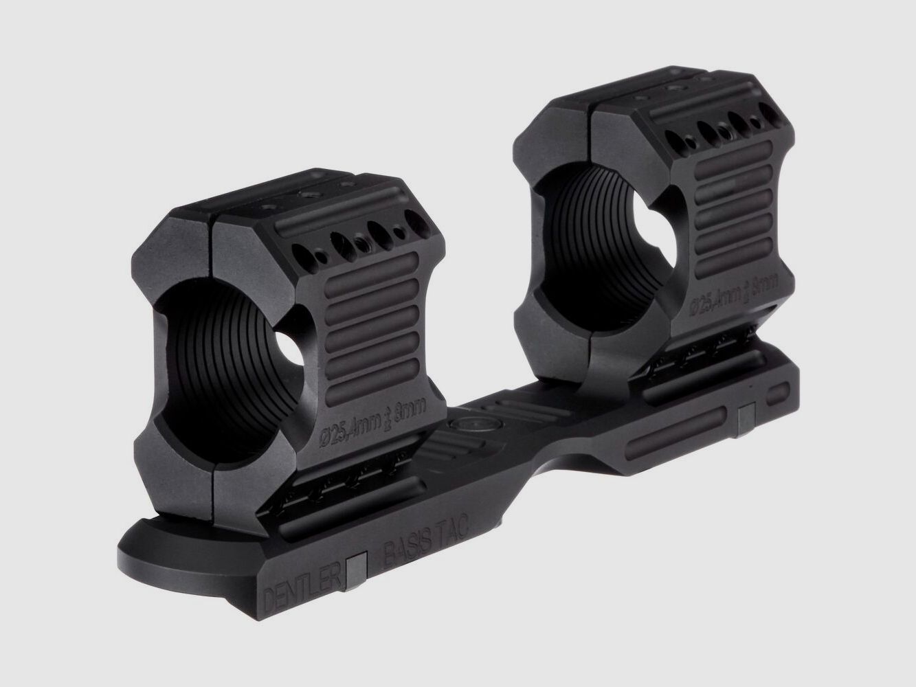 Dentler montage rail BASIS® TAC - ring zonder helling ringdiameter 25,4 mm
