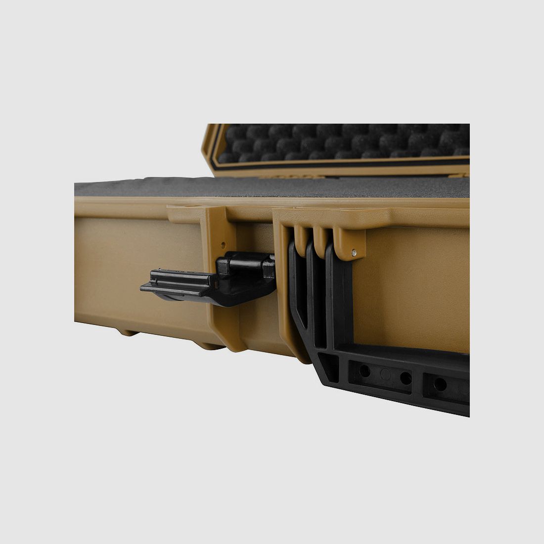 GSG AR15-Waffenkoffer, Medium TAN (außen: 100x35x14cm / innen: 94,5x29,5cm