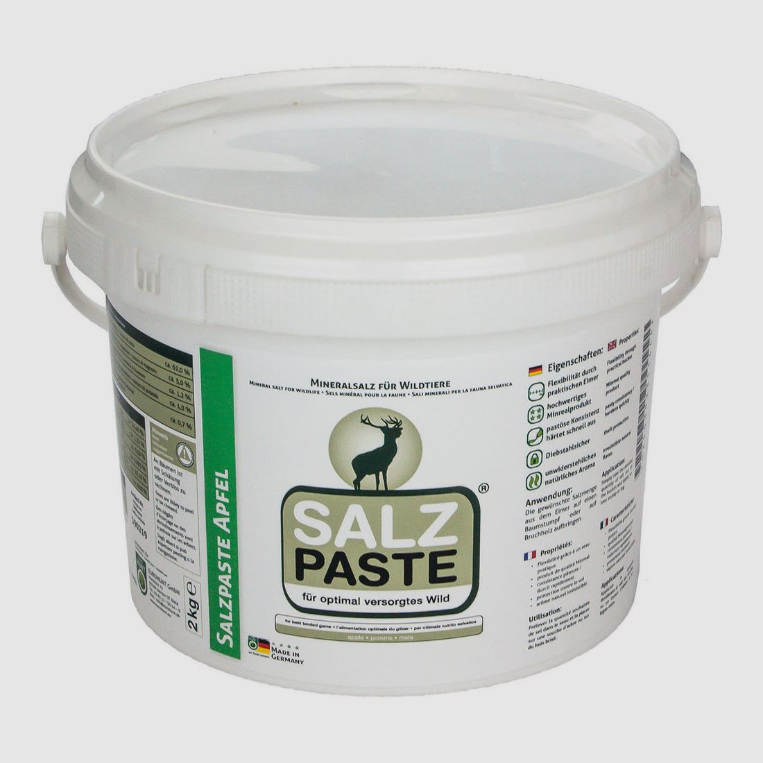 Salzpaste Apfel 2 kg Eimer