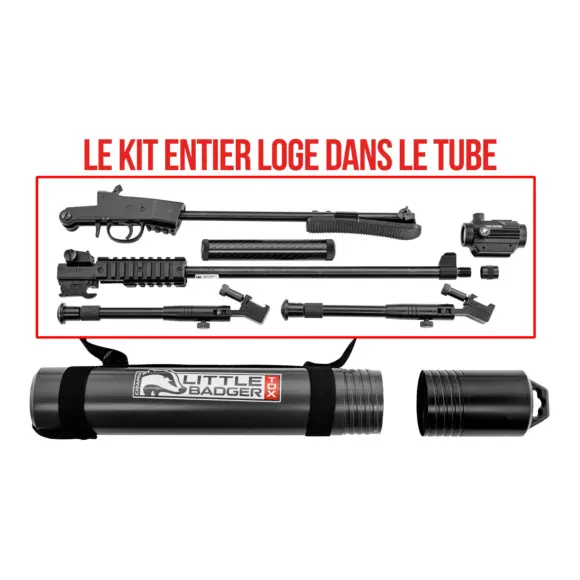 Pack Überlebensbüchse Little Badger Xtrem 22LR, Bild 9 von 10