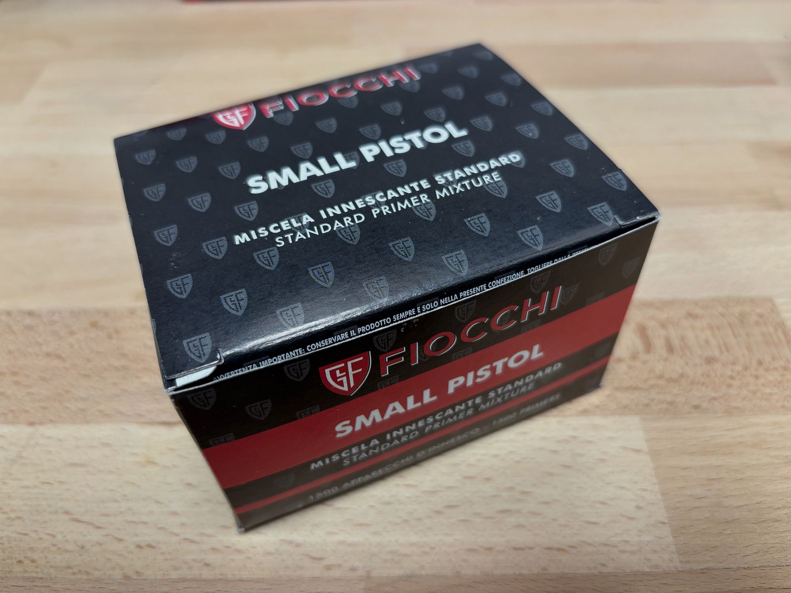 1500 pcs. Fiocchi Small Pistol Primer