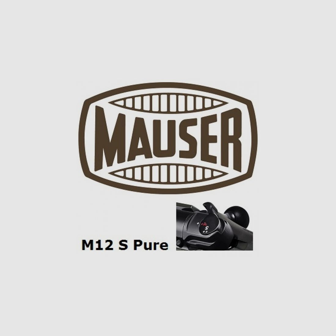Mauser M12 Pure (Hand tension) muzzle thread repeating rifle