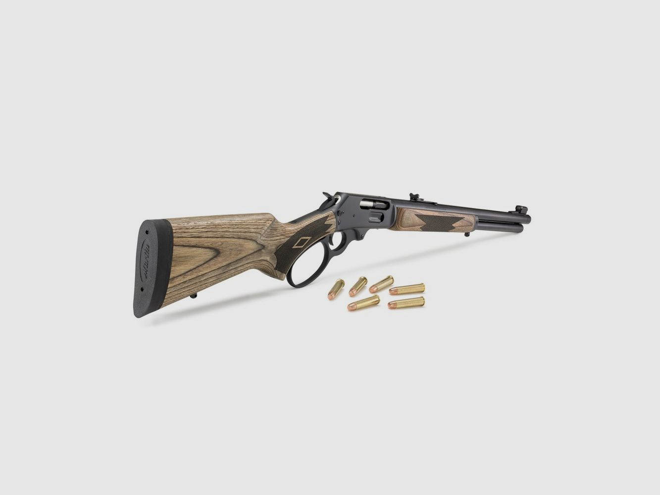 Marlin Lever-Action, 1895 Guide Gun, .45-70 Govt, Satin Blued, 19.10", 6 rds