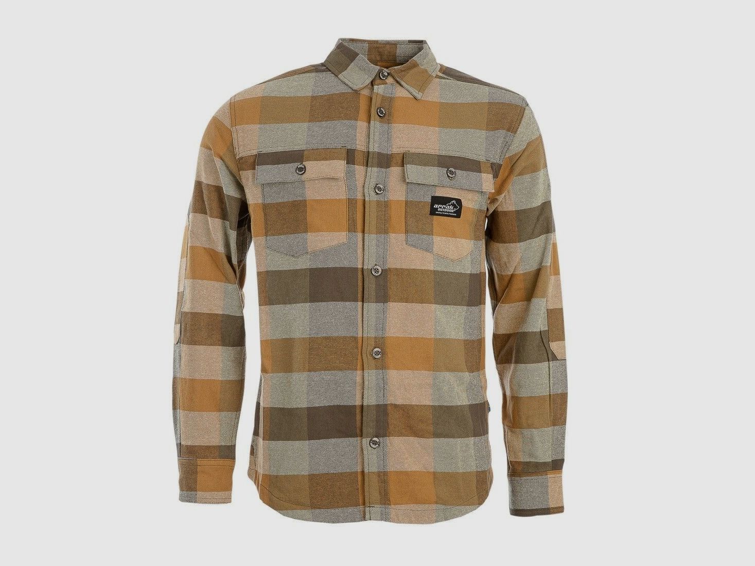 Arrak Outdoor Flanellhemd Herren Forest XL