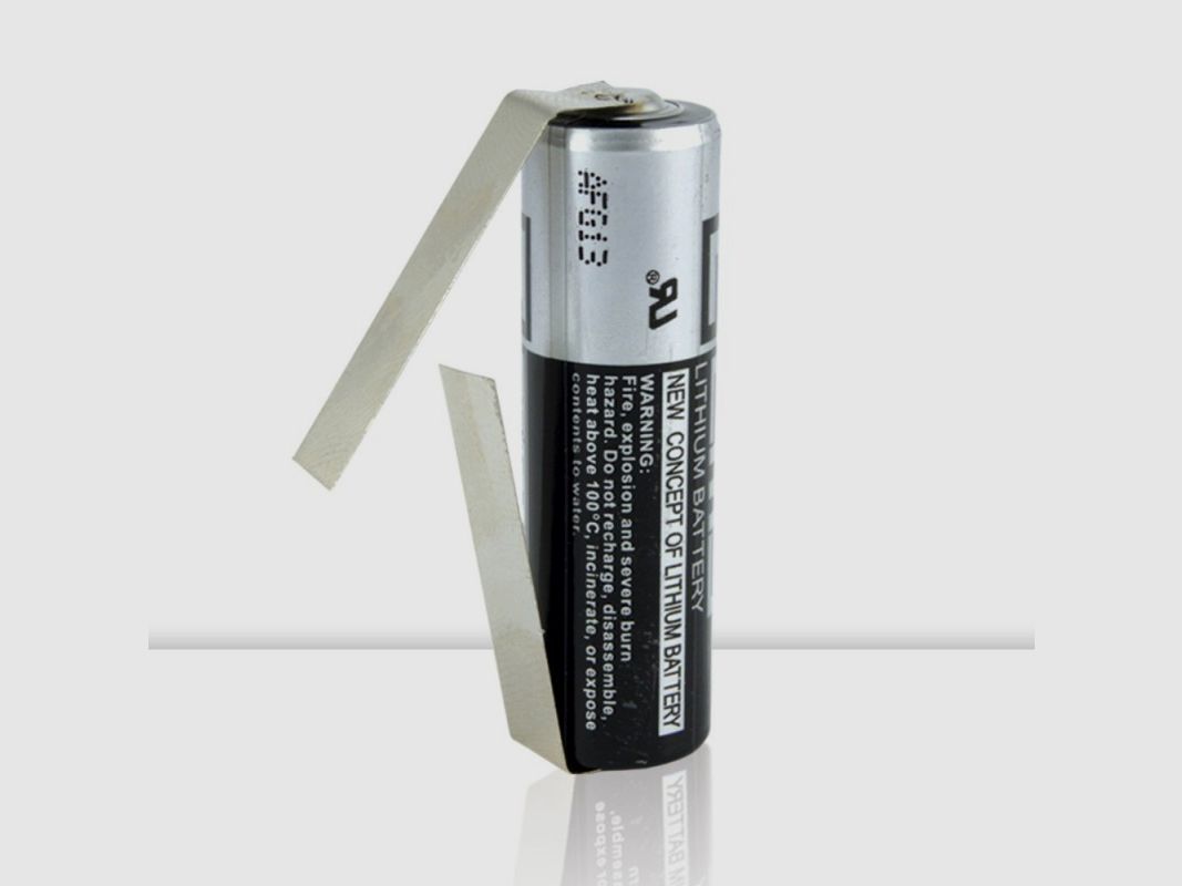 Lithium-Batterie 3,6V - Er14505 - Mit Laschen, Bild 2 von 3